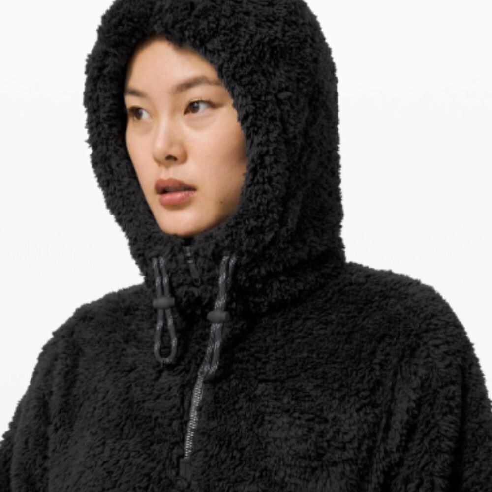 (6154) Lululemon Oh So Sherpa Half Zip Sz 2 *LOVED - Picture 3 of 10